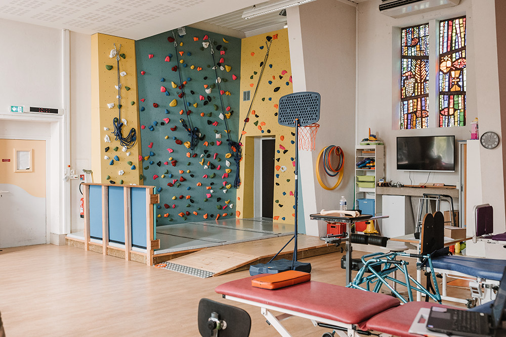 Salle des merveilles / kinésithérapie pédiatrie au Centre Romans Ferrari