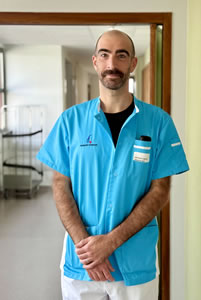 Docteur Lebedel au centre Romans Ferrari